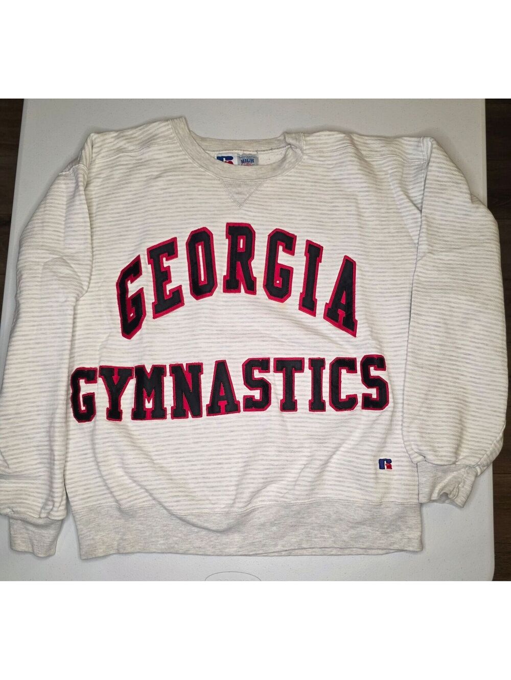 90s NCAA Georgia Bulldogs Gymnastics Crewneck